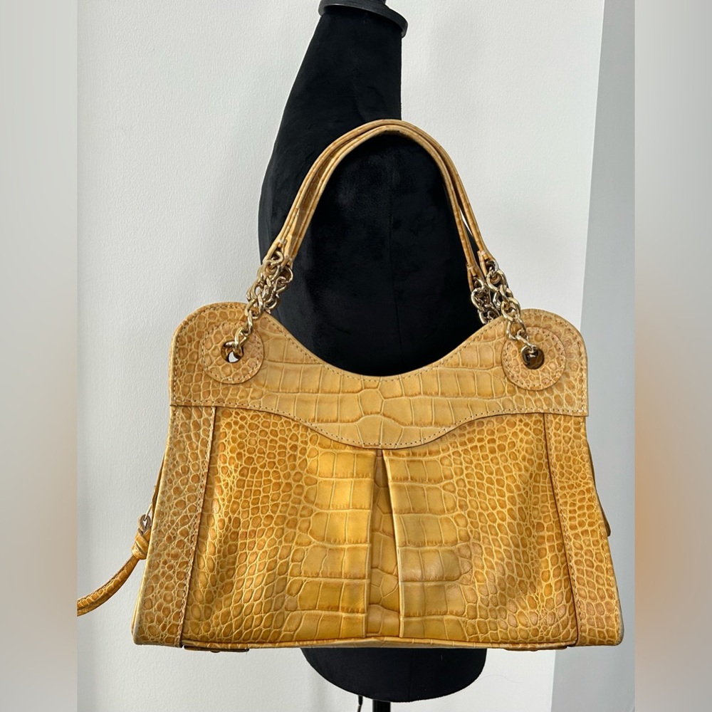 Diego Rocha Stunning Handmade Crocodile Handbag